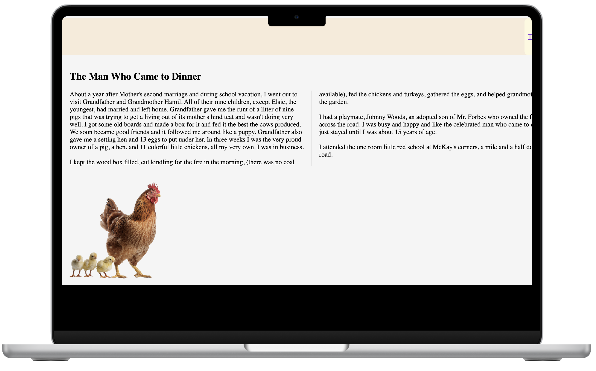 My Grandfather's Stories